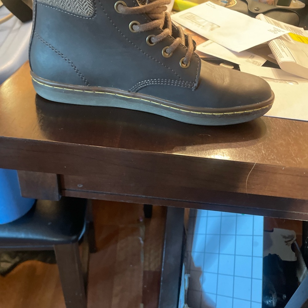 Dr. Martens Brown Herringbone Boots
